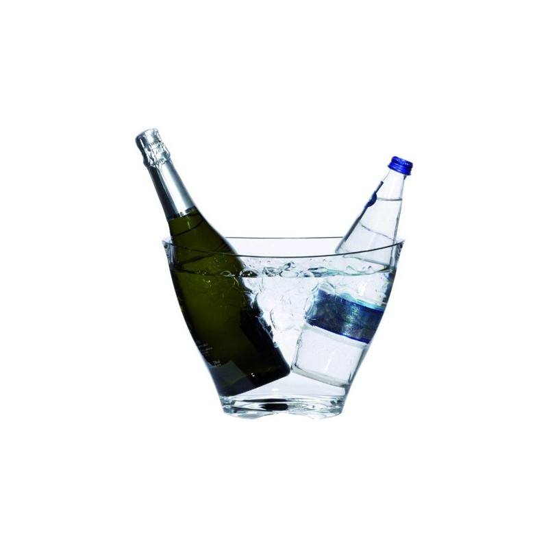 Cubitera Iceberg 1-2 botellas acrílica