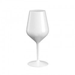 Copa vino cocktail 470 cc tritan blanco Goldplast
