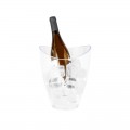 <p>Ice cube model transparent acrylic Slice for 1 bottle. This model oval ice bucket is one of the most elegant and functional market.</p>